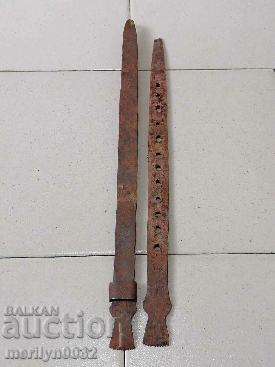 Delivery of Old wrought yardstick, wrought iron, cloth yardstick, measure Delivery of Old wrought yardstick, wrought iron, cloth yardstick, measure