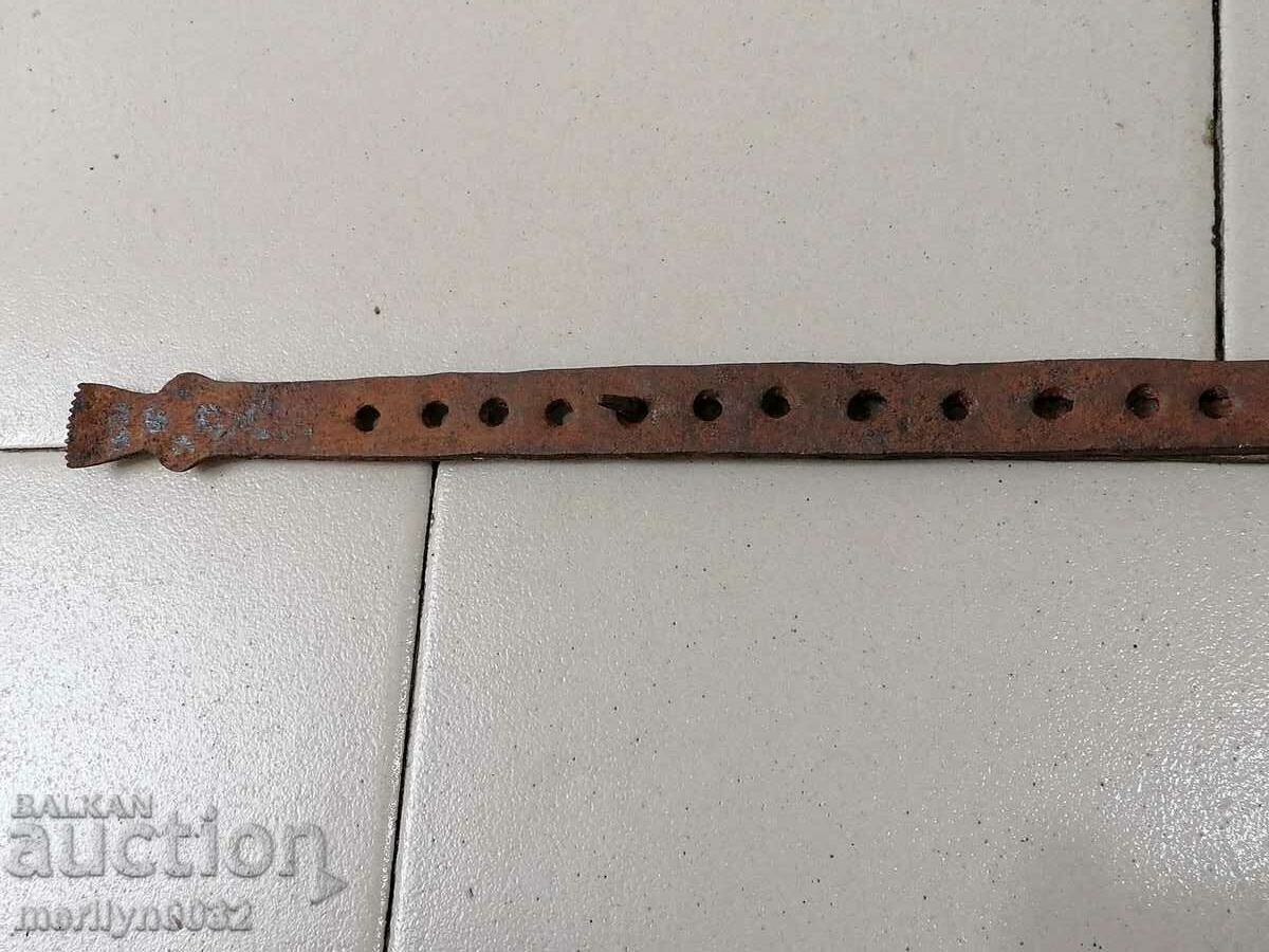 Old wrought yardstick, wrought iron, cloth yardstick, measure - 7 Old wrought yardstick, wrought iron, cloth yardstick, measure - 7