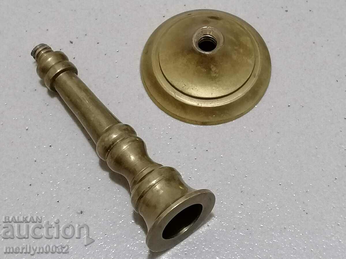 Old bronze candlestick minion decor lamp candle - 6 Old bronze candlestick minion decor lamp candle - 6