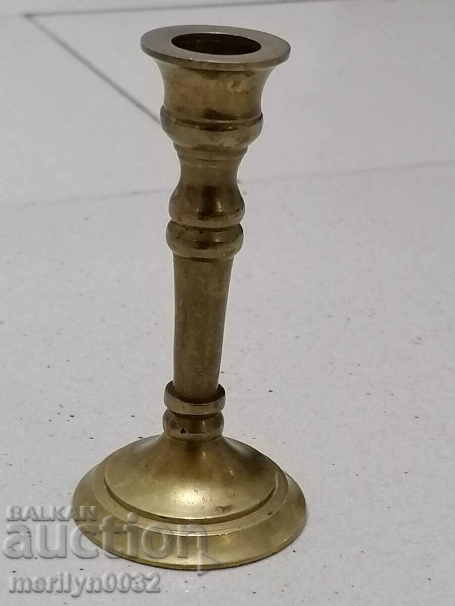 Old bronze candlestick minion decor lamp candle - 7 Old bronze candlestick minion decor lamp candle - 7
