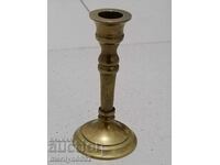Old bronze candlestick minion decor lamp candle