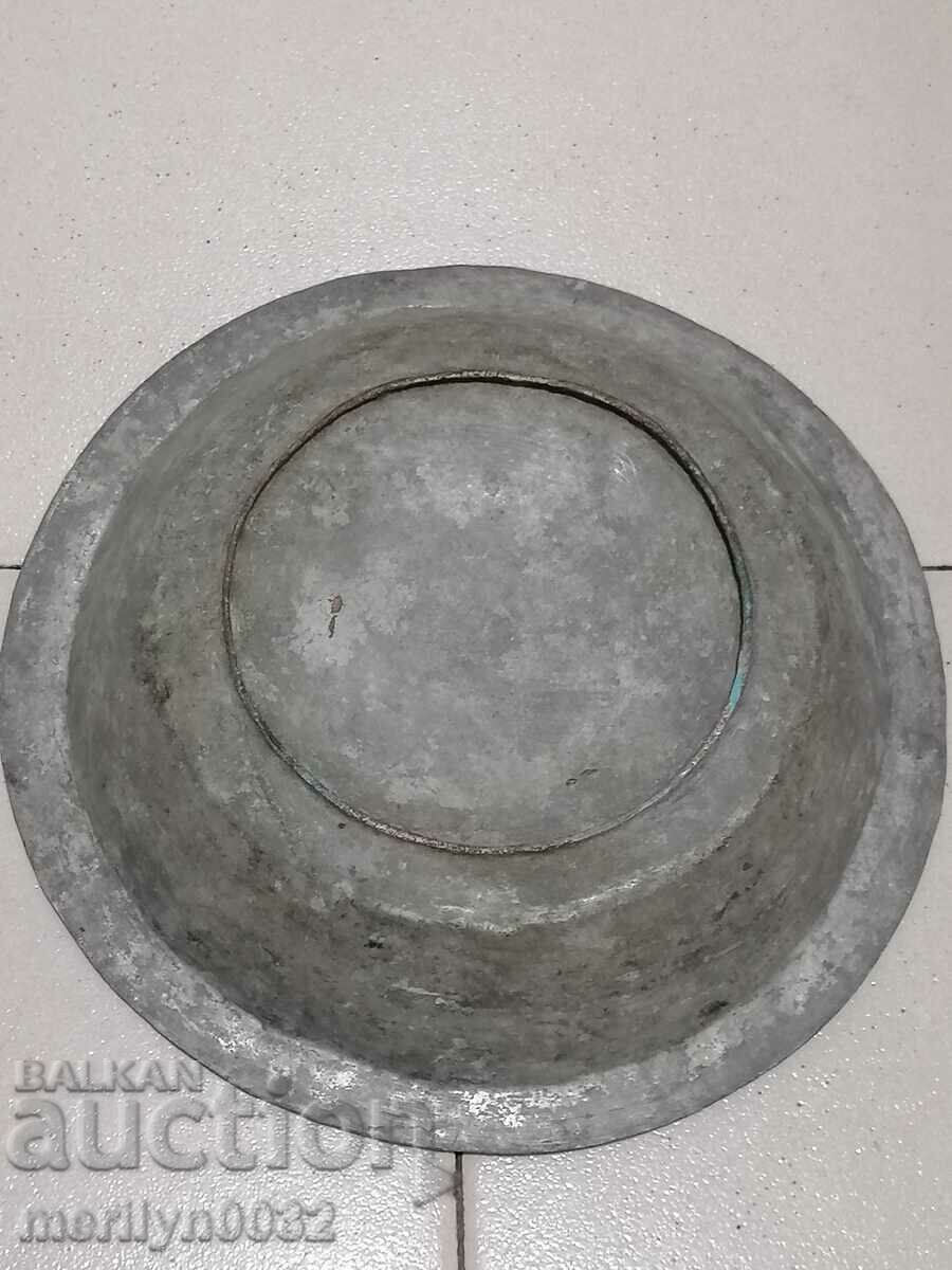 Old copper sahan, baker, bowl, plate, tass - 5 Old copper sahan, baker, bowl, plate, tass - 5