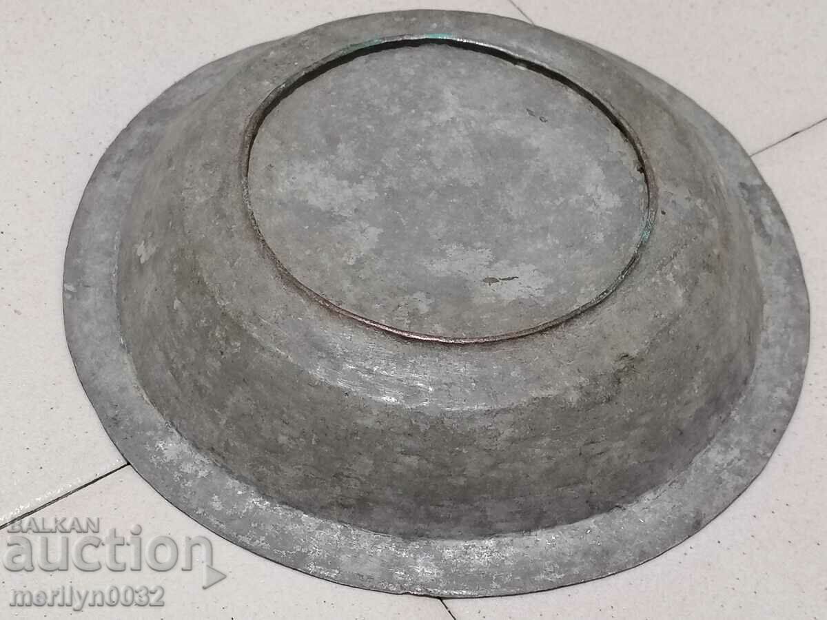 Old copper sahan, baker, bowl, plate, tass - 7 Old copper sahan, baker, bowl, plate, tass - 7