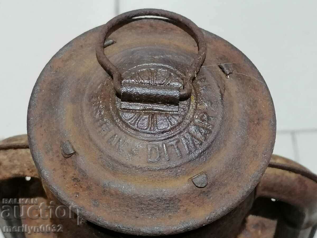 Auction Lantern DITMAR Austria-Hungary Lamp First World WW1 Auction Lantern DITMAR Austria-Hungary Lamp First World WW1