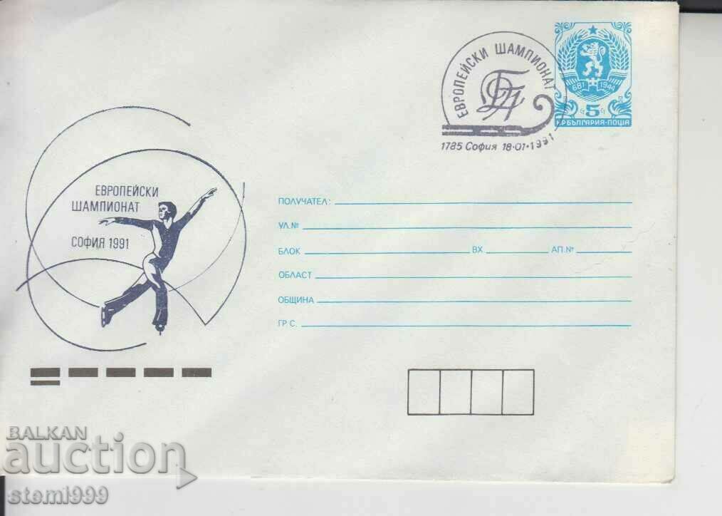 Пощенски плик Спорт Фигурно пързаляне