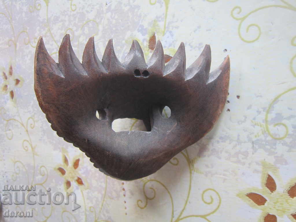 Ritual wooden mask devil demon - 5 Ritual wooden mask devil demon - 5