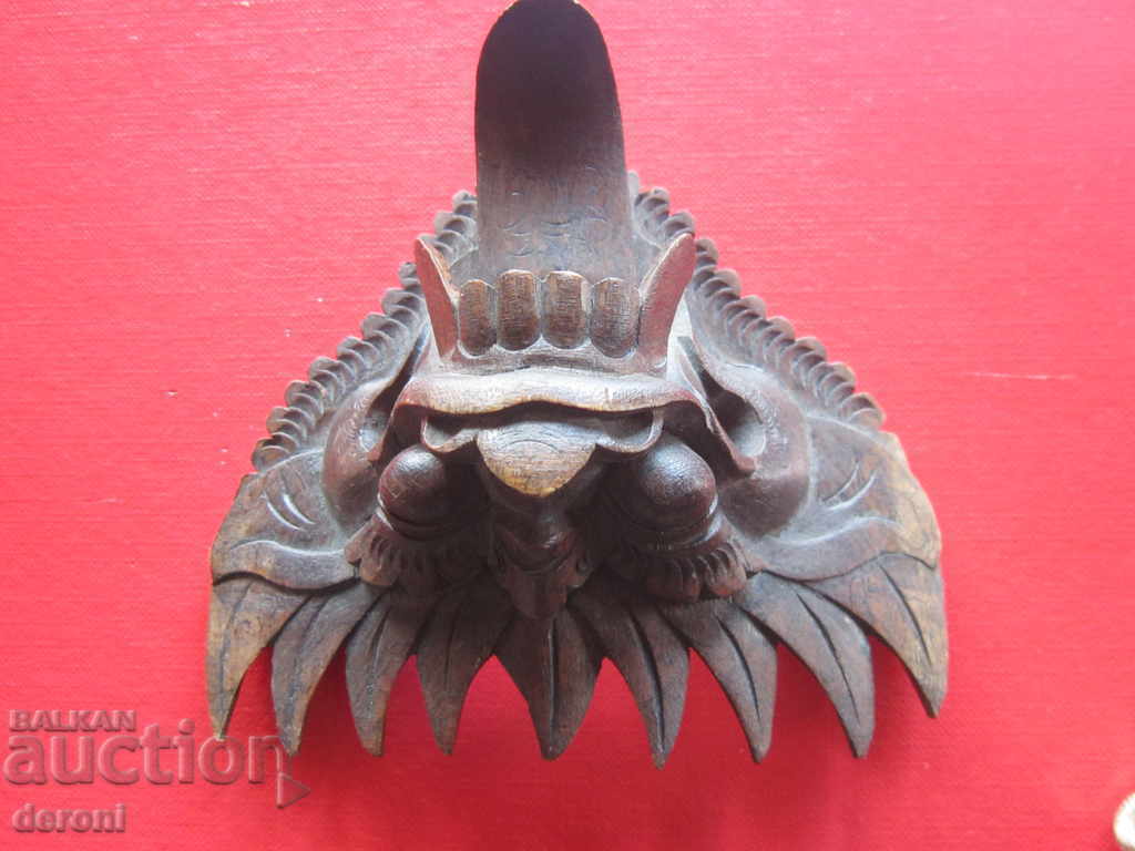 Ritual wooden mask devil demon - 6 Ritual wooden mask devil demon - 6