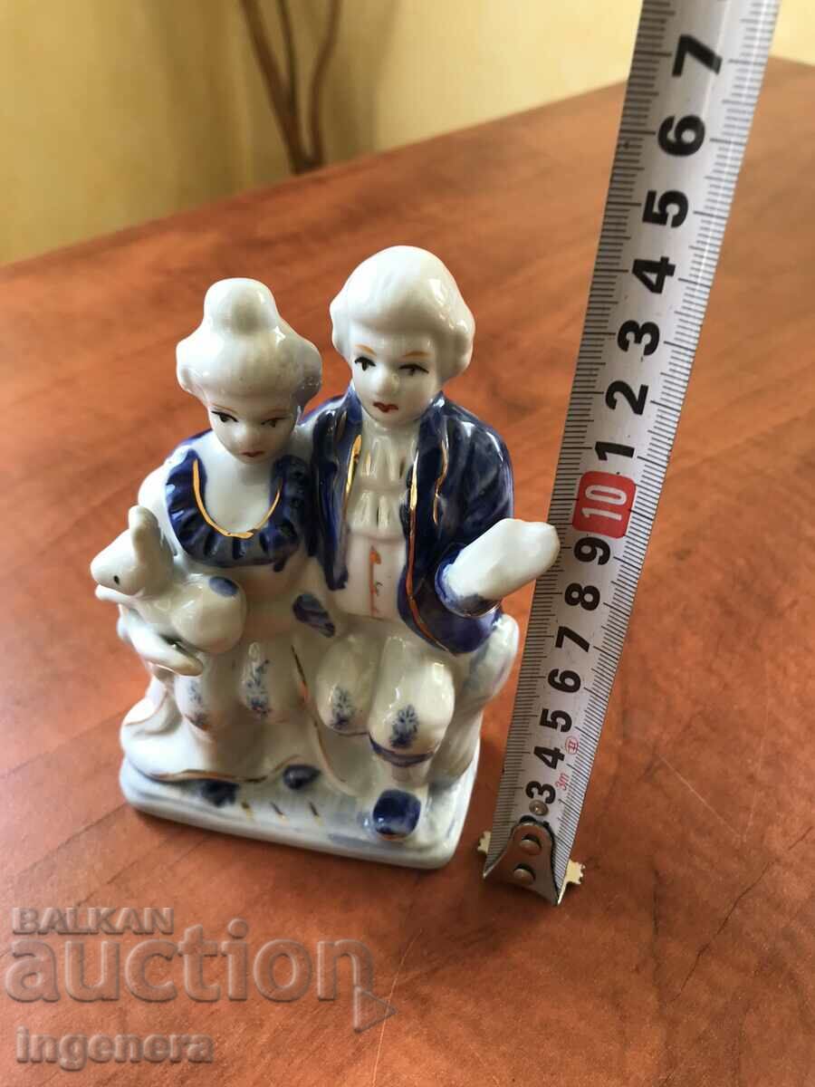 PORCELAIN FIGURE STATUTE GOLD with price 24.00 BGN | € 12.27 PORCELAIN FIGURE STATUTE GOLD with price 24.00 BGN | € 12.27