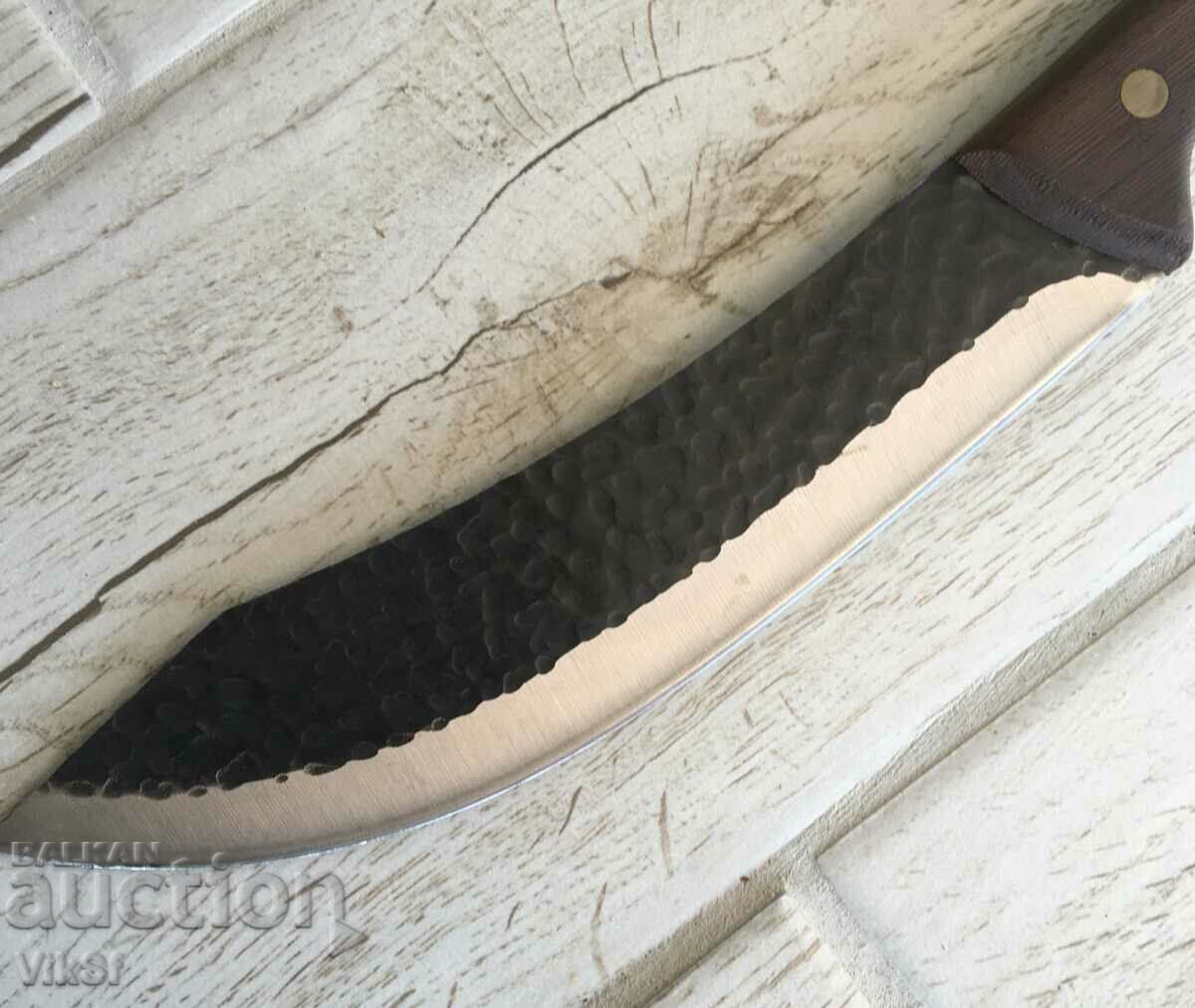 Hand-forged hunting knife, Knives, fultang 185x295 mm with price 28.50 BGN | € 14.57 Hand-forged hunting knife, Knives, fultang 185x295 mm with price 28.50 BGN | € 14.57