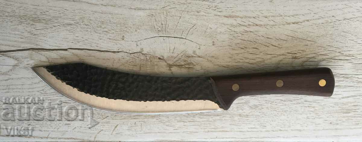 Hand-forged hunting knife, Knives, fultang 185x295 mm