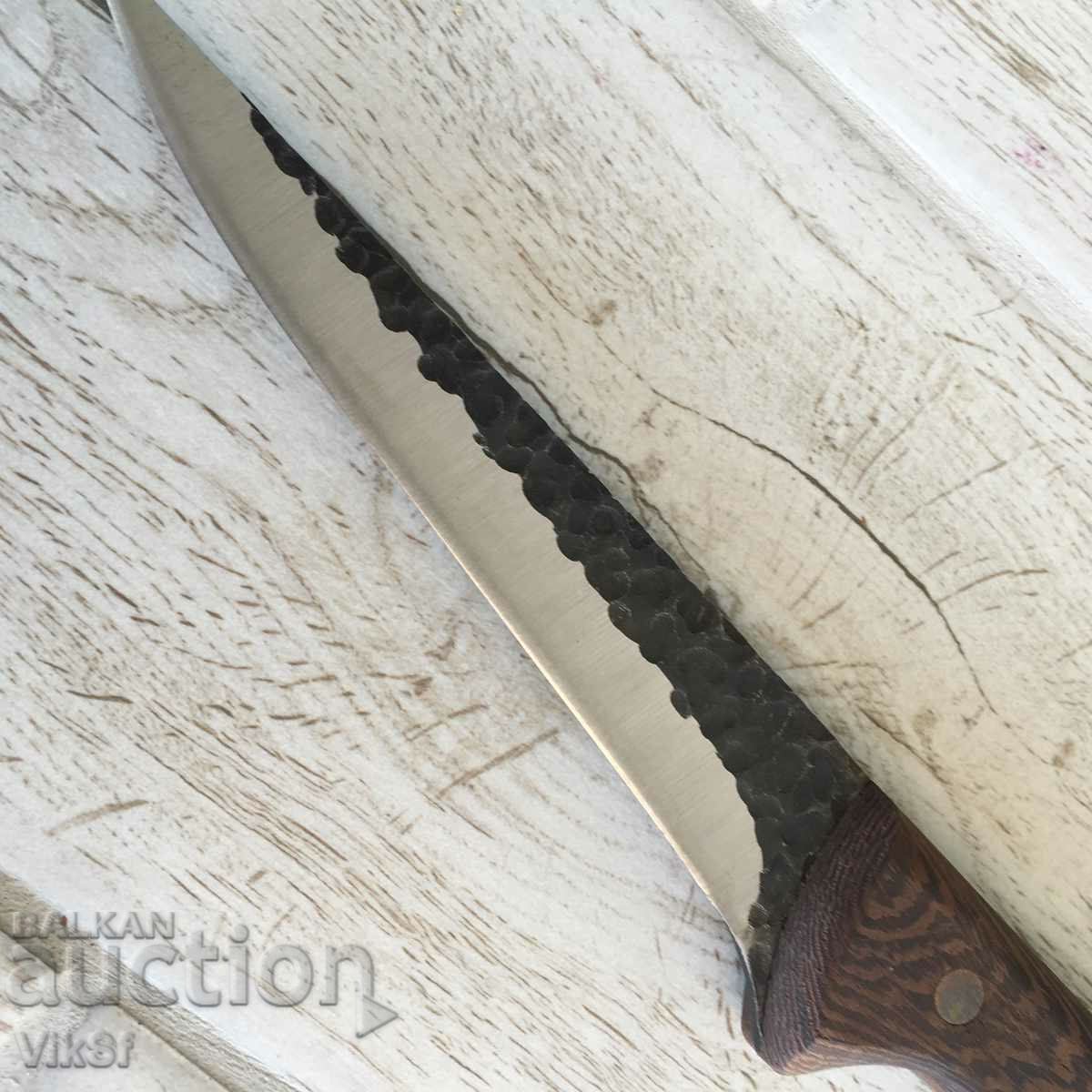 Hand-forged hunting knife, Knives, fultang 150x260 mm with price 28.50 BGN | € 14.57 Hand-forged hunting knife, Knives, fultang 150x260 mm with price 28.50 BGN | € 14.57