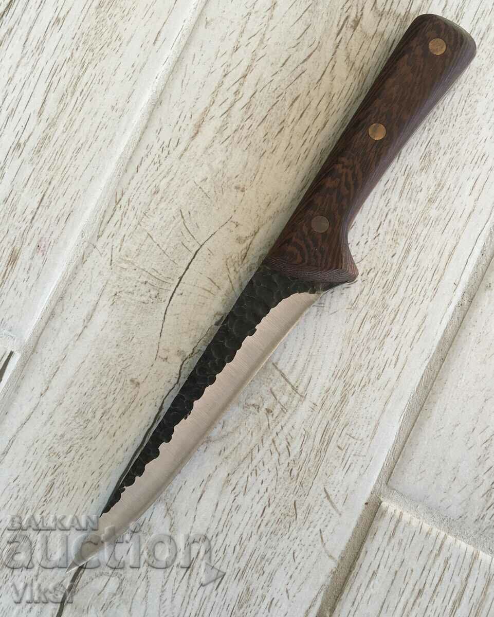 Χειροποίητο σφυρήλατο κυνηγετικό μαχαίρι, Μαχαίρια, fultang 150x260 mm