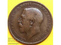 Great Britain 1 Penny 1911 30mm George V Bronze