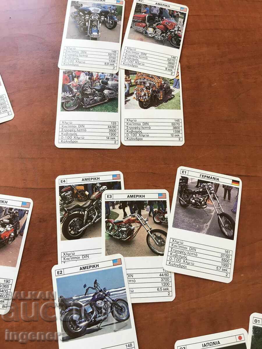 Auction CARDS FOR COLLECTION MOTORCYCLE TT DATA DECK Auction CARDS FOR COLLECTION MOTORCYCLE TT DATA DECK