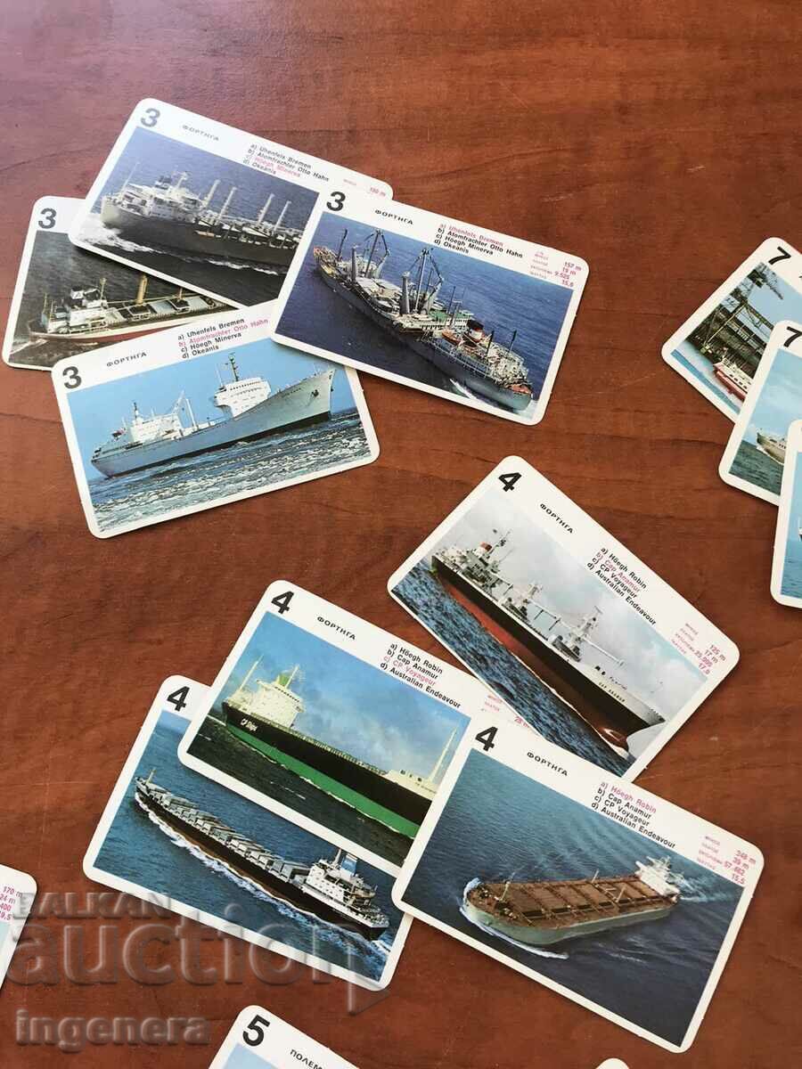 COLLECTION CARDS SHIPS TT DATA DECK - 6