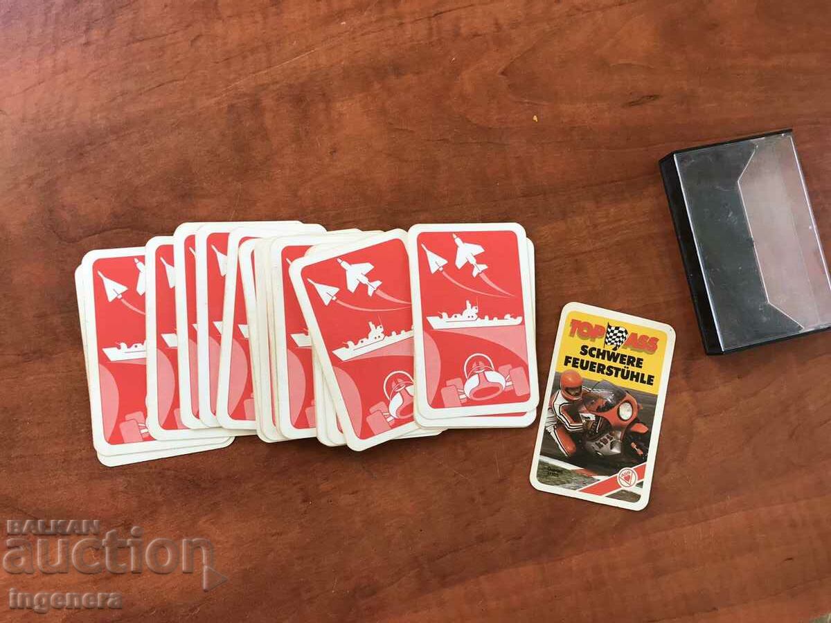 CARDS FOR COLLECTION MOTORCYCLE TT DATA DECK - 7 CARDS FOR COLLECTION MOTORCYCLE TT DATA DECK - 7