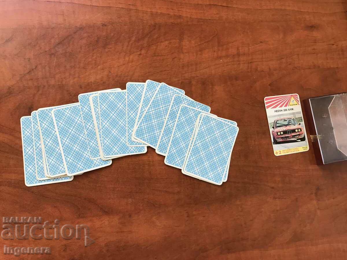 RETRO CAR COLLECTION CARDS TT DATA DECK - 7 RETRO CAR COLLECTION CARDS TT DATA DECK - 7