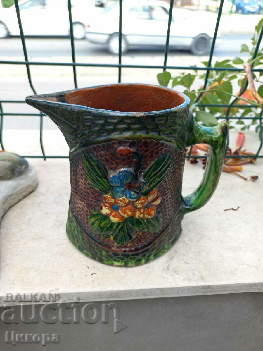 OLD CLAY POT CERAMIC KRONDIR with price 120.00 BGN | € 61.36