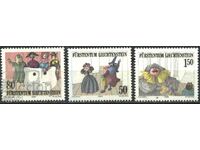 Pure stamps Theater 1985 from Liechtenstein