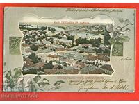 TRAVELED CARD VIEW PLOVDIV GERMANY 10 cent - 1906