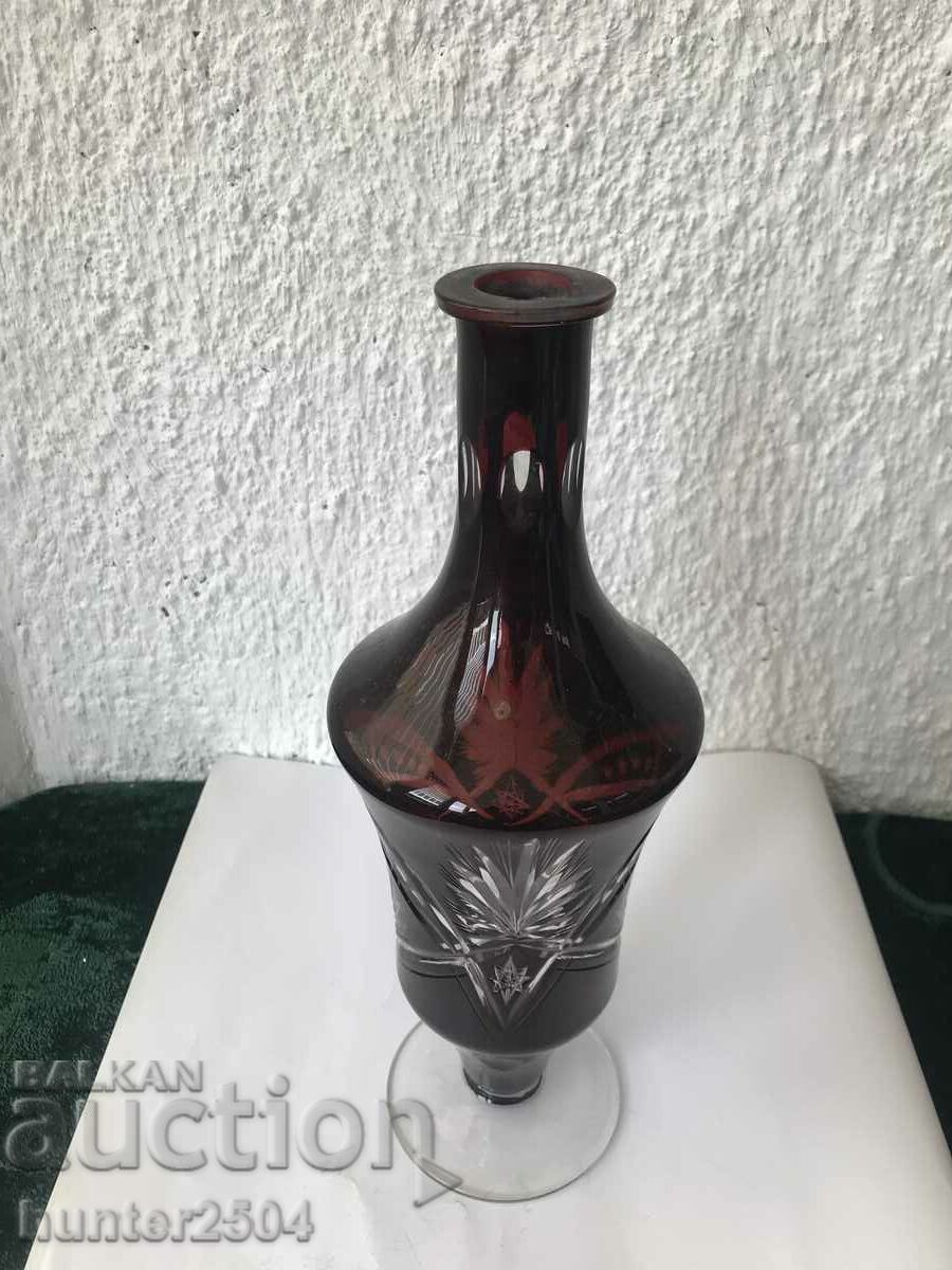 Carafe, bottle, bottle - height 28 cm