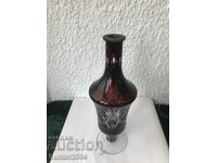 Carafa, sticla, sticla - inaltime 28 cm