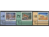 Pure Stamps Fauna Wild Cats Bars Rice 1998 from Kazakhstan