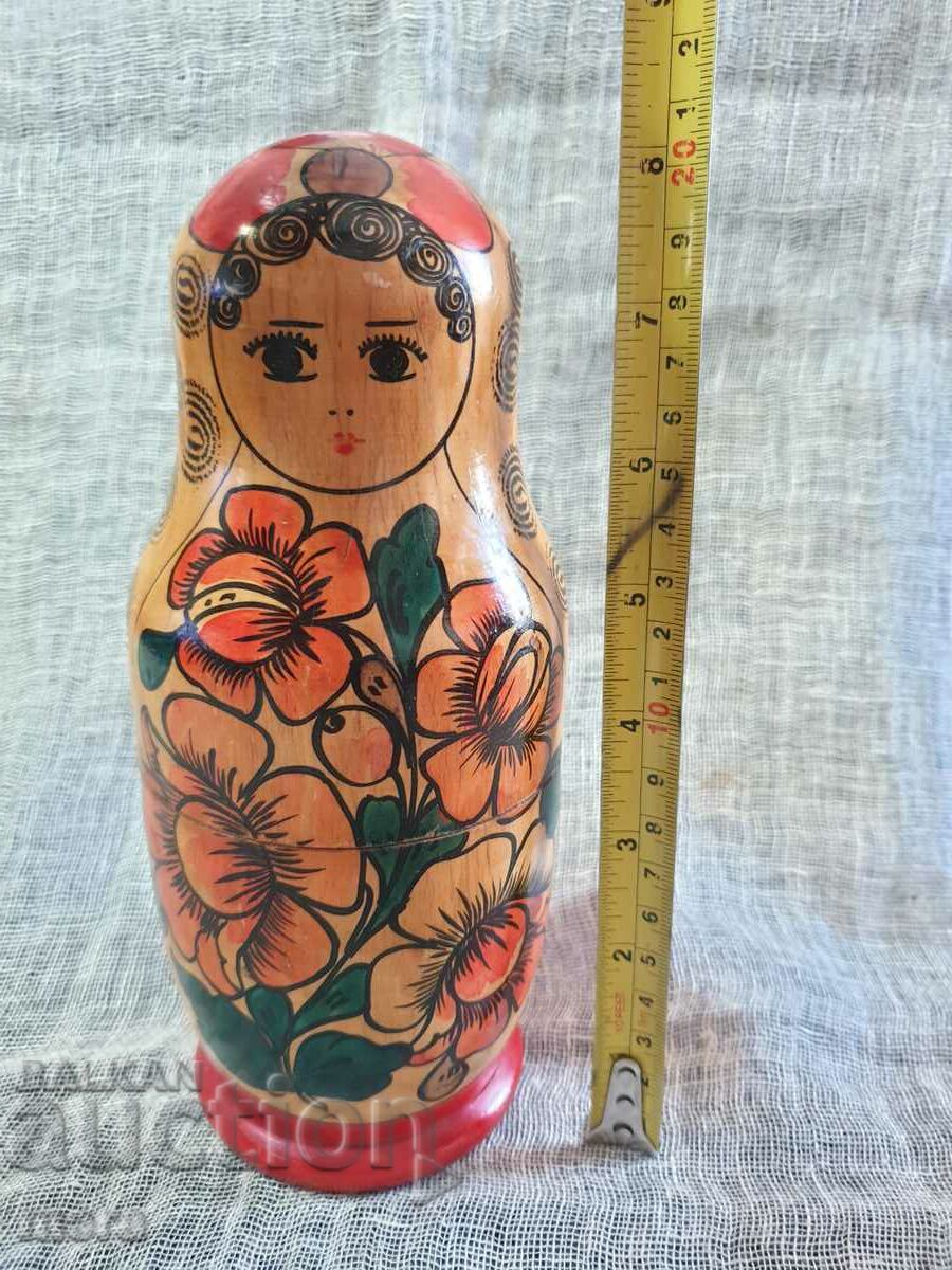 Large original wooden Matryoshka with price 60.00 BGN | € 30.68 Large original wooden Matryoshka with price 60.00 BGN | € 30.68