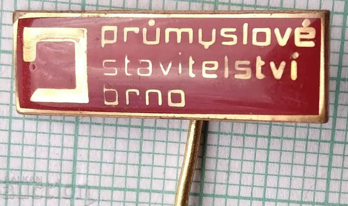 13816 Badge - Industrial construction Brno - Czech Republic with price 1.00 BGN | € 0.51