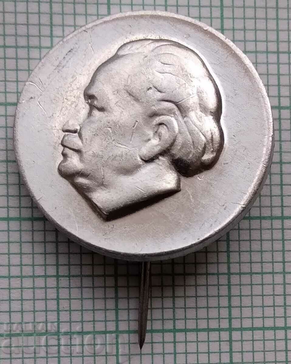 13822 Large badge - Georgi Dimitrov - diameter 22 mm with price 1.50 BGN | € 0.77 13822 Large badge - Georgi Dimitrov - diameter 22 mm with price 1.50 BGN | € 0.77