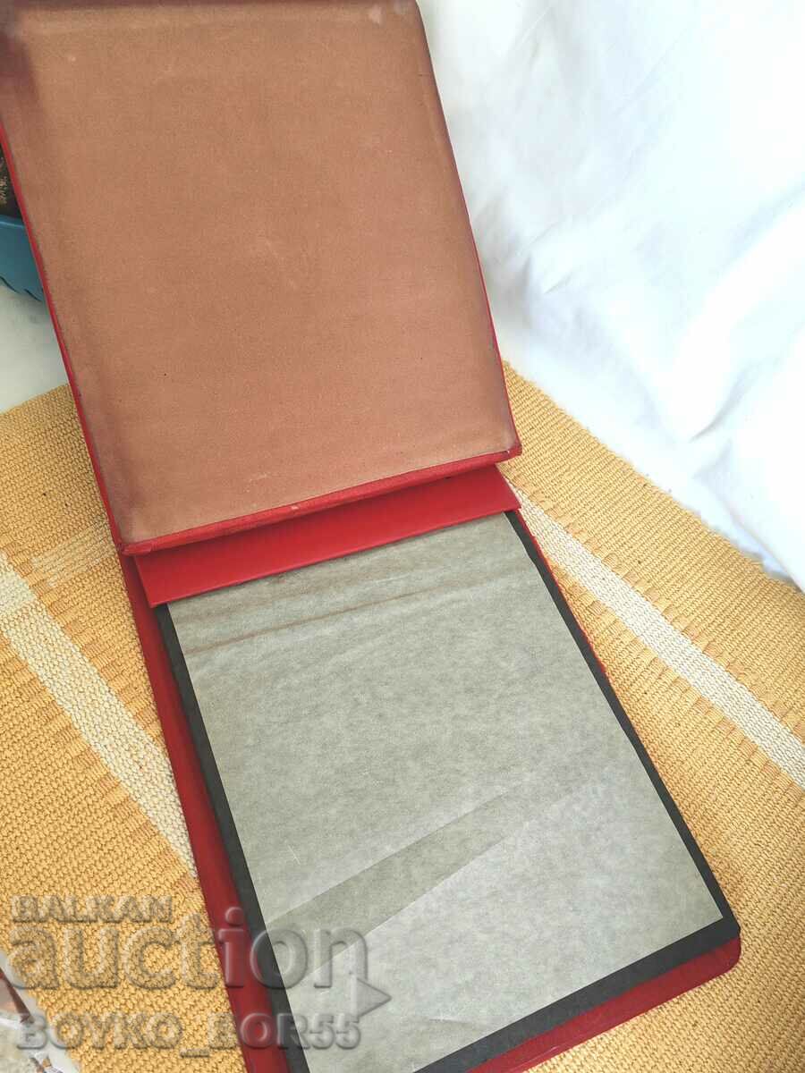 Auction Super Rare and Beautiful Vintage Photo Album 32x25 cm. Auction Super Rare and Beautiful Vintage Photo Album 32x25 cm.