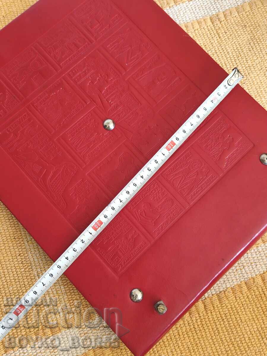 Super Rare and Beautiful Vintage Photo Album 32x25 cm. - 6 Super Rare and Beautiful Vintage Photo Album 32x25 cm. - 6