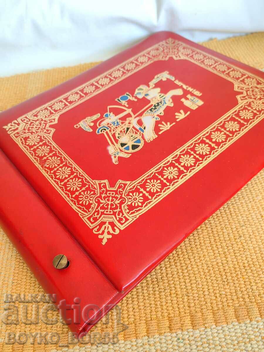 Super Rare and Beautiful Vintage Photo Album 32x25 cm. - 7 Super Rare and Beautiful Vintage Photo Album 32x25 cm. - 7