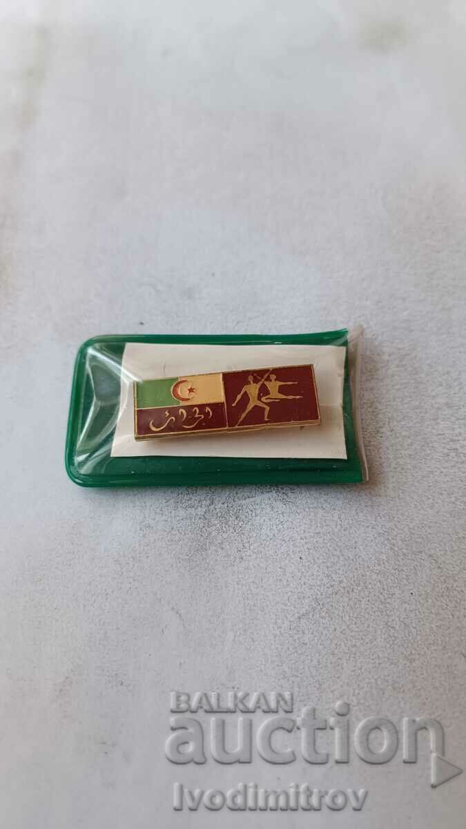 Auction Algeria Gymnastics Federation badge Auction Algeria Gymnastics Federation badge