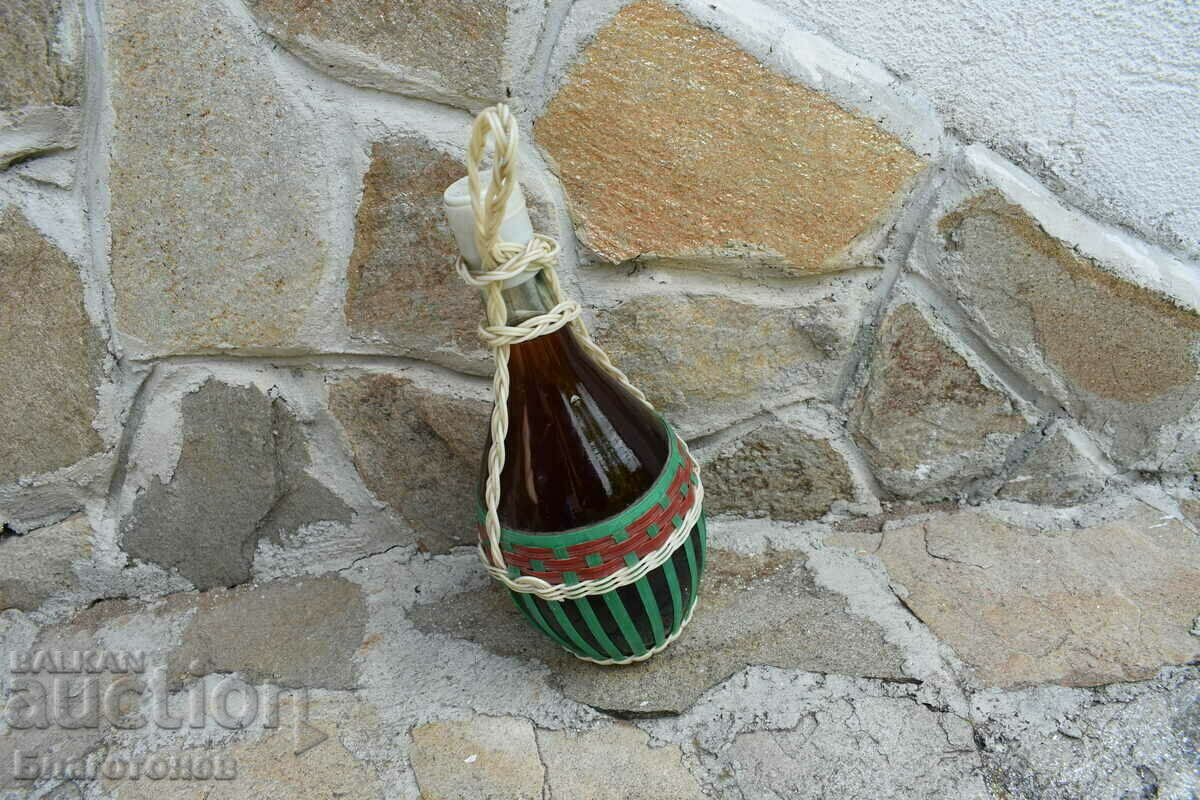 Delivery of Old wine bottle 1970
