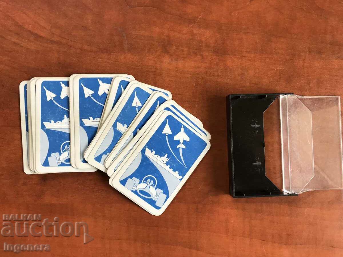 PLANE COLLECTION CARDS TT DATA DECK - 7 PLANE COLLECTION CARDS TT DATA DECK - 7