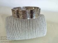 Attractive SILVER BRACELET with Viennese engraving