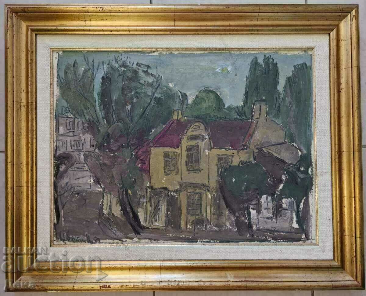 Tsvetan Tsonev painting 1982.