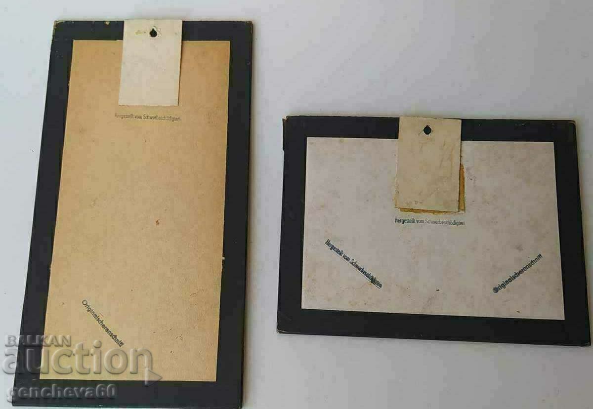 Delivery of 19th Century Original Silhouette - Rare, Old German Paintings