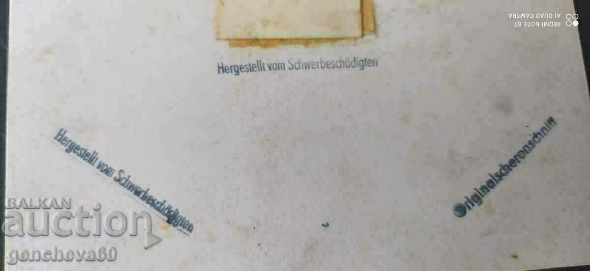 19th Century Original Silhouette - Rare, Old German Paintings - 7