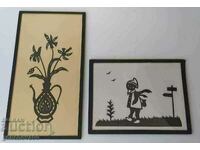 19v. Siluet original - picturi germane rare, vechi