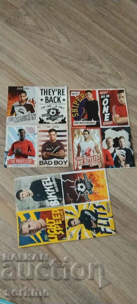 Delivery of Stickers with football players Delivery of Stickers with football players