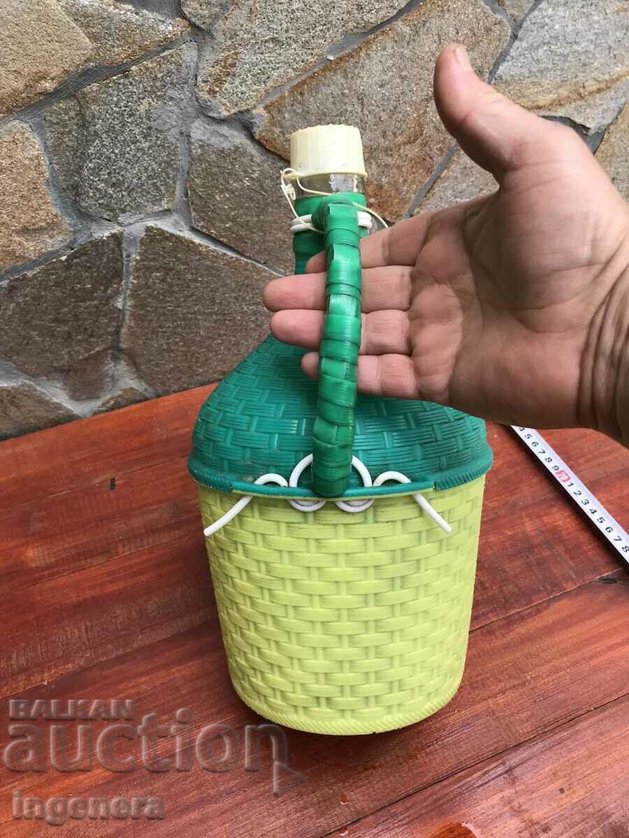 DAMAJANA GLASS BRAID FOR BRANDY-3 LITERS - 5 DAMAJANA GLASS BRAID FOR BRANDY-3 LITERS - 5