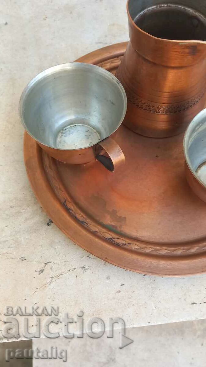 BAKER COFFEE COPPER SET with price 20.00 BGN | € 10.23
