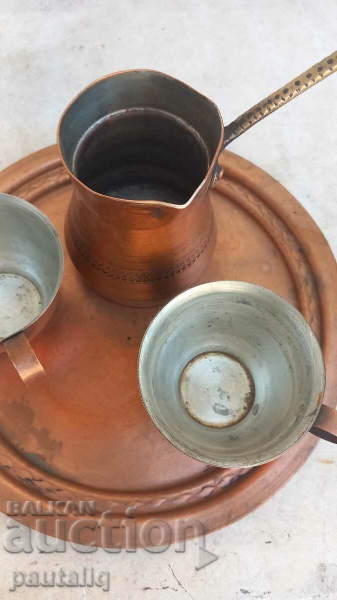 Auction  BAKER COFFEE COPPER SET