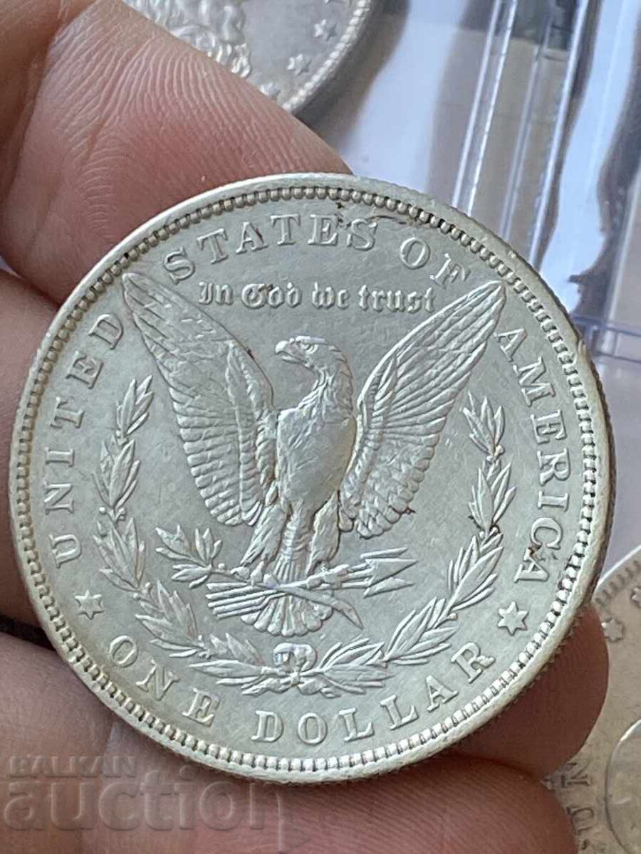 USA America 1 Morgan Dollar 1880 Liberty Silver UNC with price 140.00 BGN | € 71.58 USA America 1 Morgan Dollar 1880 Liberty Silver UNC with price 140.00 BGN | € 71.58