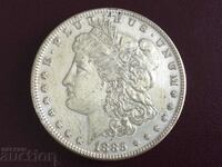 ΗΠΑ Αμερική 1 Morgan Dollar 1885 Liberty Silver UNC
