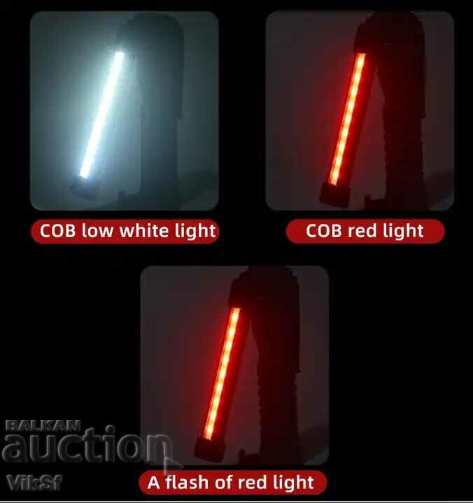 Multifunctional COB/LED magnetic work light with 7 modes - 5 Multifunctional COB/LED magnetic work light with 7 modes - 5