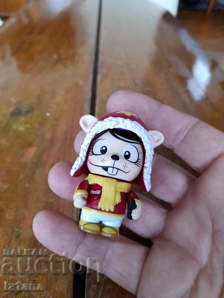 Delivery of Old figurine, Coca Cola souvenir, Coca Cola