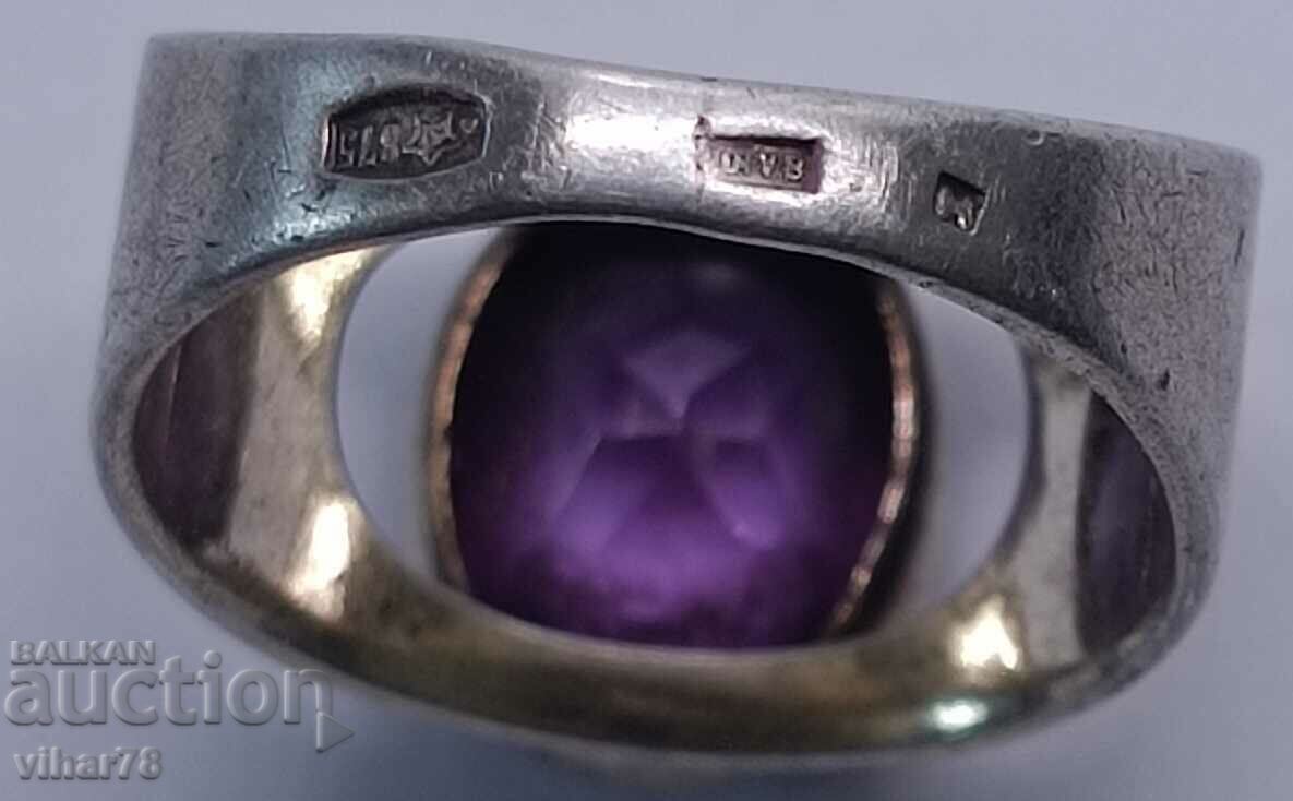 Old Russian ring sample 875 - 5 Old Russian ring sample 875 - 5